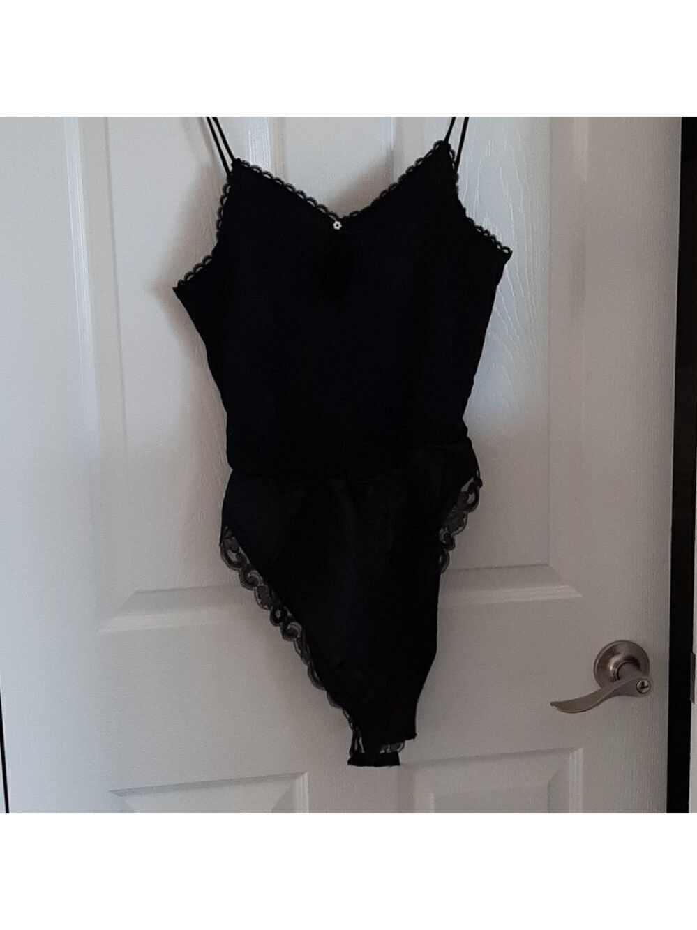 California Dynasty 1 piece black lingerie